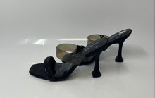 Load image into Gallery viewer, Guess Womens Black Open Toe Slip-On High Spool Platform Heels Size 8