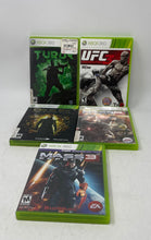 Load image into Gallery viewer, Assorted Xbox 360 Action & Adventure Video Game Variety Lot Of 5 Pcs Not Tested