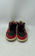 Load image into Gallery viewer, Nike Mens Air Jordan 1 Retro Low Gym Red Black Gold Lace-Up Sneaker Shoes Size 9