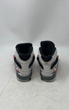 Load image into Gallery viewer, Nike Boys Air Jordan 8 305369-100 White Black Lace-Up Sneakers Shoes Size 3Y