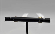 Load image into Gallery viewer, Authentic Givenchy Women's Gold Tone Green Crystal Earrings'
