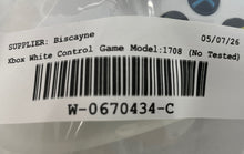 Load image into Gallery viewer, Microsoft Xbox 1708 White Bluetooth Home Game Wireless Controller Not Tested