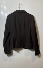 Load image into Gallery viewer, The Limited Collection Womens Brown Long Sleeve Pockets One-Button Blazer Size 4
