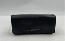 Load image into Gallery viewer, Authentic Emporio Armani Womens Brown Leather Card Holder Clutch Wallet Worn
