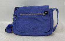 Load image into Gallery viewer, Kipling Womens Purple Adjustable Strap Inner Pockets Shoulder Crossbody Bag