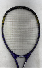 Load image into Gallery viewer, Wilson TX 3000 Over Size Super Light Power System Black And Blue Tennis Racket
