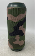 Load image into Gallery viewer, Onn Green Camouflage Home Audio Portable Bluetooth Wireless Speaker Not Tested