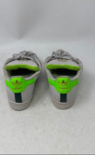 Load image into Gallery viewer, Adidas Mens Superstar Laceless FV2804 Gray Green Sneakers Shoes Size 4.5