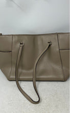 Load image into Gallery viewer, DKNY Womens Bryant Taupe Leather Double Handles Inner Pockets Tote Bag