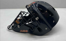 Load image into Gallery viewer, All-Star Unisex Black Adjustable Strap Baseball Hockey Style Catchers Helmet