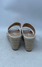 Load image into Gallery viewer, Charles David Womens Jae White Open Toe Wedge Platforms Sandals Size 10M