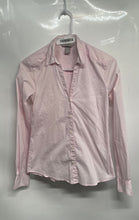 Load image into Gallery viewer, H&M Womens Pink Long Sleeve Collared Regular Fit Button-Up Shirt Size 2