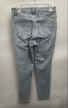 Load image into Gallery viewer, Express Womens Blue Denim Medium Wash Stretch Pockets Skinny Leg Jeans Size M