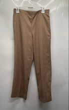 Load image into Gallery viewer, Alfred Dunner Womens Light Brown Slash Pockets Elastic Waist Dress Pants Size 10