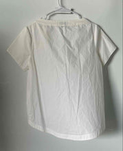 Load image into Gallery viewer, Vineyard Vines Womens White Short Sleeve Crew Neck Pullover Blouse Top Size S