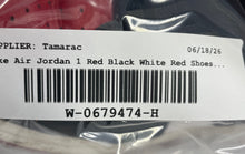 Load image into Gallery viewer, Nike Kids Air Jordan 1 Low 553560-161 Black White Red Sneaker Shoes Size 7Y