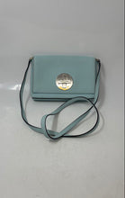 Load image into Gallery viewer, Kate Spade New York Womens Newbury Lane Sally Blue Pebbled Leather Crossbody Bag