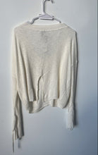 Load image into Gallery viewer, Express Womens White Long Sleeve Pullover Sweater Size Medium With Tag