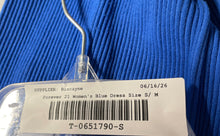 Load image into Gallery viewer, Forever 21 Womens Blue Ribbed Sleeveless Round Neck Back Zip Maxi Dress Size S/M