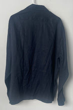 Load image into Gallery viewer, Hugo Boss Mens Blue Long Sleeve Regular Fit Stretch Button-Up Shirt Size 2XL