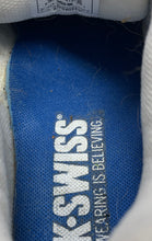 Load image into Gallery viewer, K-Swiss Womens ST329 CMF White Leather Lace-Up Low Top Sneaker Shoes Size 6