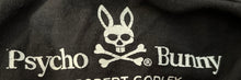 Load image into Gallery viewer, Psycho Bunny Mens Black Pima Cotton Short Sleeve V-Neck Pullover T-Shirt Size 4