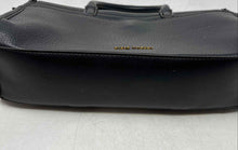 Load image into Gallery viewer, Steve Madden Womens Black Pebbled Leather Detachable Strap Satchel Handbag