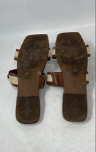 Load image into Gallery viewer, Vince Camuto Womens Ayina Brown Slip-On Open Toe Slide Sandals Size 10 M