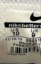 Load image into Gallery viewer, Nike Mens Air Max 90 302519 White Leather Low Top Lace-Up Sneaker Shoes Size 10