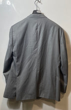 Load image into Gallery viewer, Giorgio Fiorelli Mens Gray Long Sleeve Peak Lapel Double-Breasted Blazer Size 44