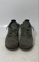 Load image into Gallery viewer, Nike Boys Air Jordan 4 Retro SE FB9929-200 Green Lace-Up Sneaker Shoes Size 1Y