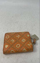 Load image into Gallery viewer, Dooney & Bourke Womens Multicolor Signature Print Small Zip-Around Wallet