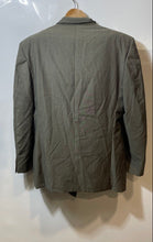 Load image into Gallery viewer, Authentic Gianni Versace Mens Green Double-Breasted Blazer Size EUR 48 Damaged