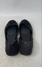 Load image into Gallery viewer, Melissa x Campana Womens Black Glitter Slip-On Casual Ballet Flats Size 7