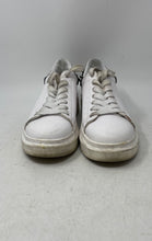 Load image into Gallery viewer, Prima Donna Womens White Studded Leather Lace-Up Sneaker Shoes Size EUR 38
