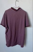 Load image into Gallery viewer, Express Mens Red White Printed Short Sleeve Regular Fit Polo Shirt Size XL