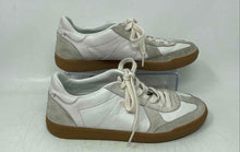 Load image into Gallery viewer, Coach Womens White Brown Leather Low Top Lace-Up Sneaker Shoes Size 7D