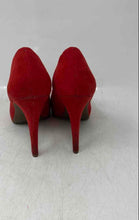Load image into Gallery viewer, Jessica Simpson Womens Parisah Red Almond Toe Slip-On Stiletto Pump Heels 5.5M
