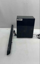 Load image into Gallery viewer, Set Of 2 Piece Samsung Black Soundbar With Wireless Subwoofer Speaker Not Tested