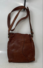 Load image into Gallery viewer, Lucky Brand Womens Brown Leather Adjustable Strap Shoulder Crossbody Handbag