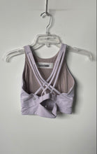 Load image into Gallery viewer, Lululemon Womens Gray Sleeveless Racerback Activewear Sports Bra Size 6