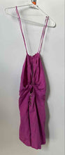 Load image into Gallery viewer, Free People Womens Pink Sleeveless Collarless Front Tie Mini Dress Size XS