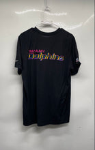 Load image into Gallery viewer, Nike Mens Black Short Sleeve Dri-Fit NFL Miami Dolphins Graphic T-Shirt Size L