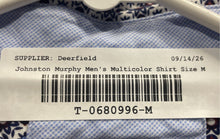Load image into Gallery viewer, Johnston & Murphy XC Flex Mens Multicolor Geometric Print Button-Up Shirt Size M