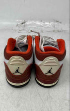 Load image into Gallery viewer, Nike Kids Air Jordan 3 Retro SE Dunk White Red Leather Sneakers Shoes Size 7C