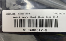 Load image into Gallery viewer, Reebok Mens Zig Kinetica EH1722 Black Lace-Up Low Top Sneakers Shoes Size 11.5