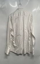 Load image into Gallery viewer, Michael Kors Mens White Long Sleeve Non-Iron Regular Fit Dress Shirt Size L