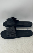 Load image into Gallery viewer, Michael Kors Womens Wade Black Open Toe Slip-On Slide Sandals Size 11M