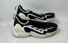 Load image into Gallery viewer, Adidas Mens Impact FLX GX8113 Black White Lace-Up Sneaker Shoes Size 10.5