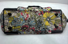 Load image into Gallery viewer, Kathy Van Zeeland Womens Multicolor Floral Double Handle Travel Duffle Bag